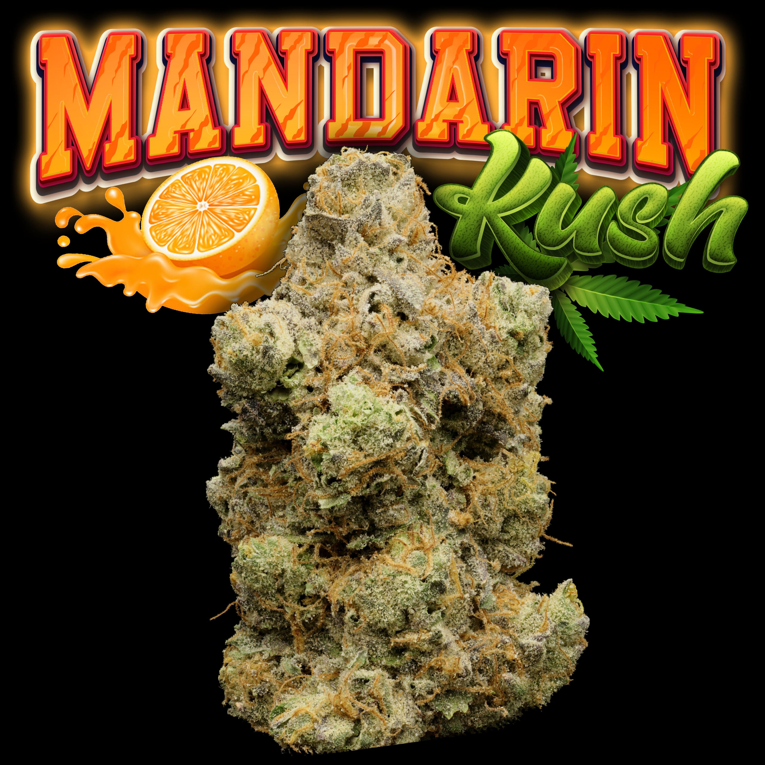 Mandarin Kush Bud
