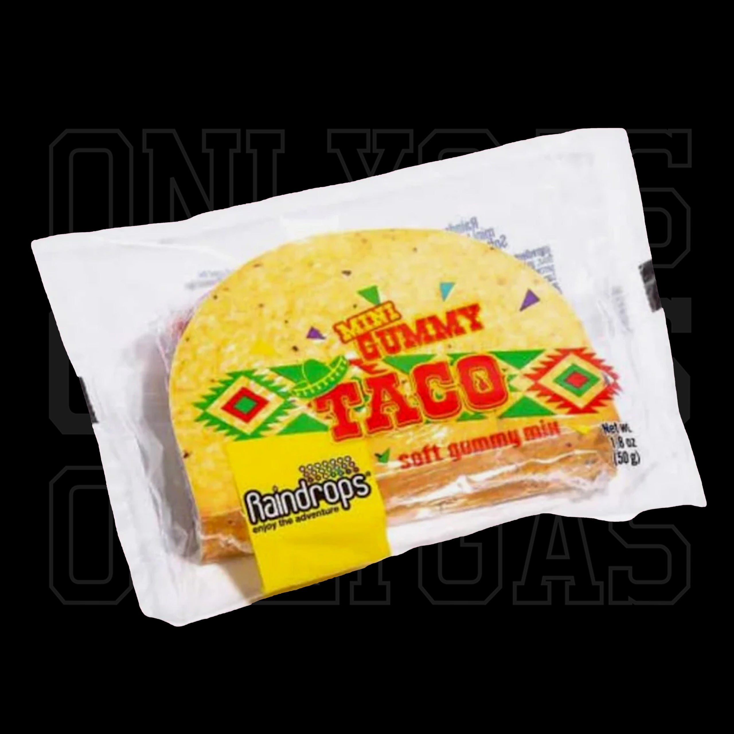 Raindrops Mini Gummy Taco (soft gummy mix) Thumbnail